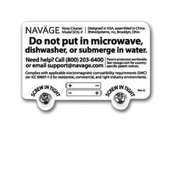 Naväge Nose Cleaner Replacement Battery Door