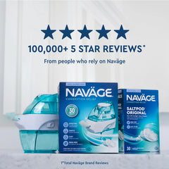 Naväge Family Bundle: Naväge Nose Cleaner + Baby Nasal Aspirator