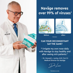 Naväge Multi-User Bundle: Nose Cleaner, 30 SaltPod Capsules, 2nd Nasal Dock, 2nd Pair of Nose Pillows